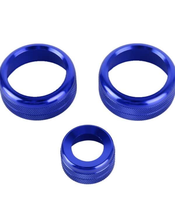 3 PCS Car Metal Air Conditioner Knob Case for BMW X1 / X2 / GT, For BMW X1 / X2 / GT (Blue), For BMW X1 / X2 / GT (Red), For BMW X1 / X2 / GT (Silver)