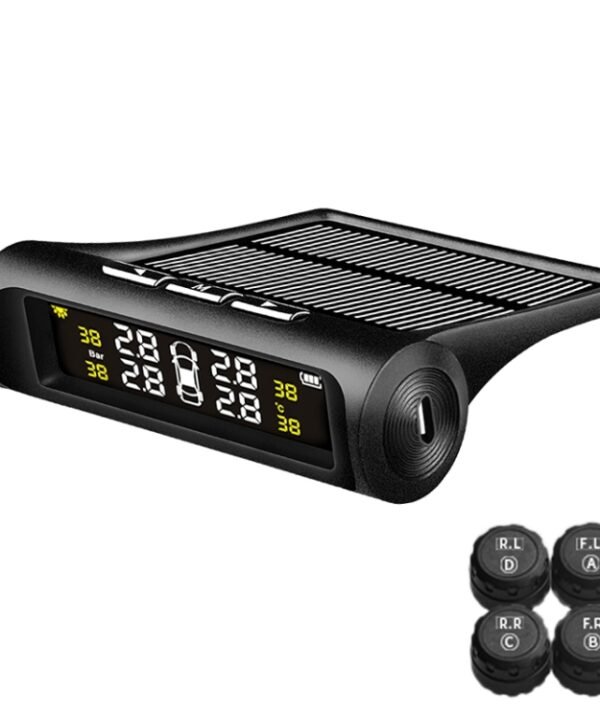 YB-Q0248 Universal Car Wireless Solar External Tire Pressure Monitor Detector