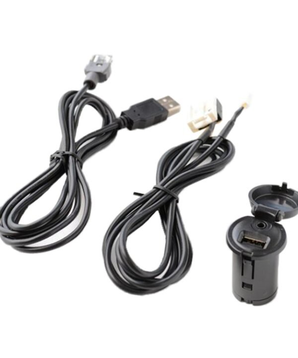 Car RD45 USB / AUX Audio Adapter Cable for Citroen C2/C5 / Peugeot 207/307/408/508/4007