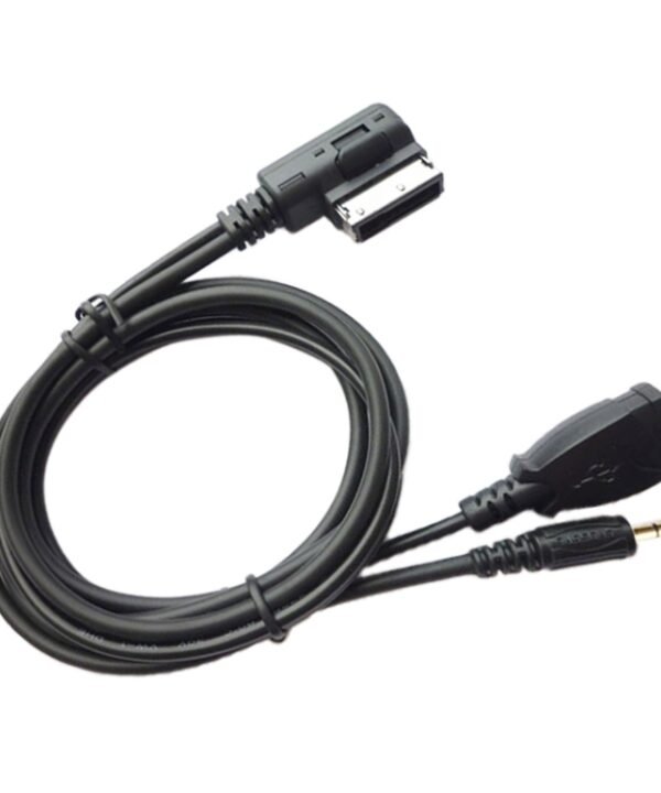 Car AMI AUX Audio Cable AUX + USB Charging + Mobile Music for Mercedes-Benz