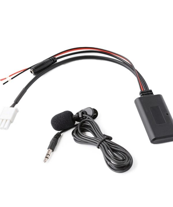 Motorcycle 3-pin AUX IN Bluetooth Music + MIC Phone for Honda Goldwing gl1800