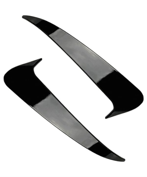 Car Rear Bumper Air Outlet Wind Knife Blade Decoration Sticker Strip for Mercedes-Benz C Class W205, Rear Wind Knife For Mercedes-Benz C Class(Black), Rear Wind Knife For Mercedes-Benz C Class(Carbon Fiber Black)