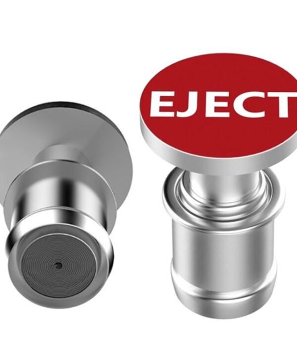 2 PCS 12V Car / Motorcycle EJECT Letter Metal Cigarette Lighter Cigarette Butt