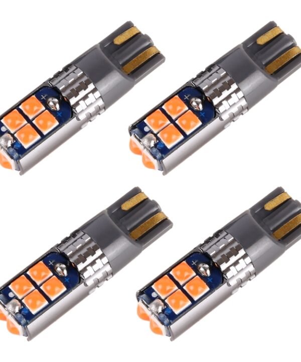 4 PCS T10 DC12V / 2W Car Clearance Light 10LEDs SMD-3030 Lamp Beads, 10LEDs SMD-3030 (Pink Light), 10LEDs SMD-3030 (Green Light), 10LEDs SMD-3030 (Red Light), 10LEDs SMD-3030 (White Light), 10LEDs SMD-3030 (Yellow Light), 10LEDs SMD-3030 (Ice Blue Ligh...