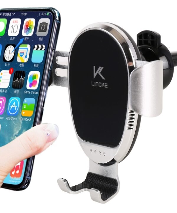 LINGKE Car Air Outlet Snap-in Gravity Mobile Phone Holder