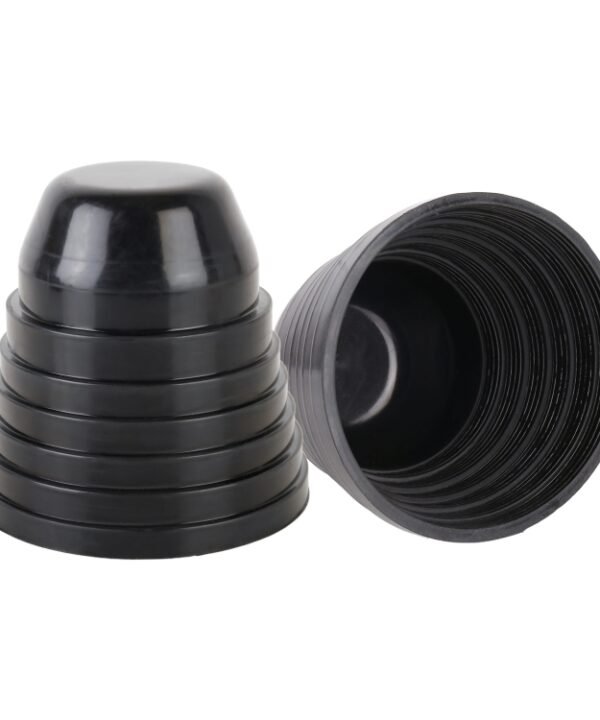 1 Pair Universal Headlight Soft Rubber Dust Cover, Suitable for 70-100cm Inner Diameter