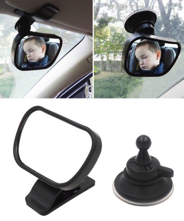 2 PCS Car Child Baby Safety Seat Observation Viewing Rearview Mirror