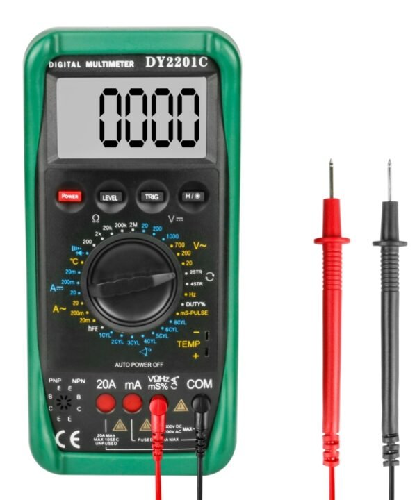 DUOYI DY2201C Car High-precision Digital Multi-function Maintenance Automatic Universal Meter