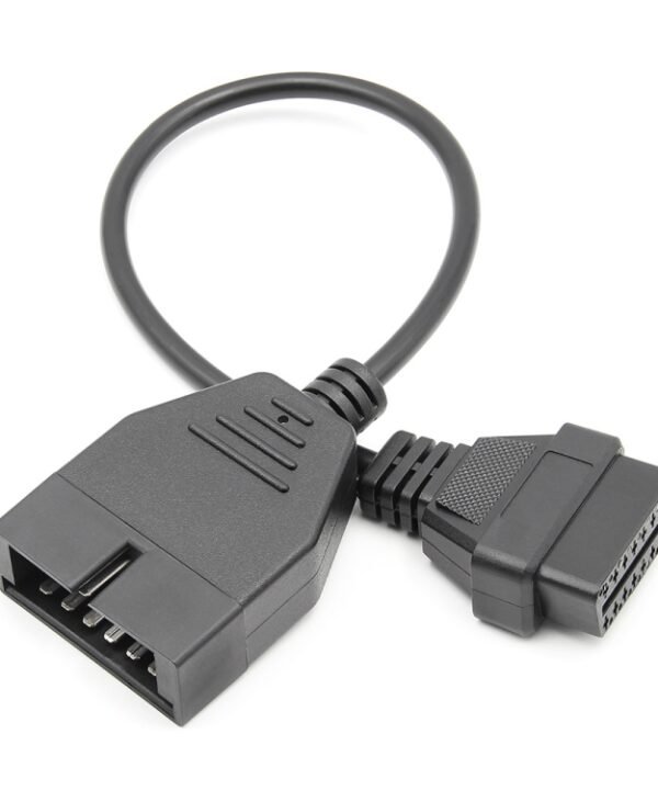 12Pin to 16Pin Car OBD2 Conversion Cable OBDII Diagnostic Adapter Cable for GM