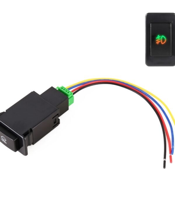TS-12 Car Fog Light On-Off Button Switch with Cable for Nissan Sunny