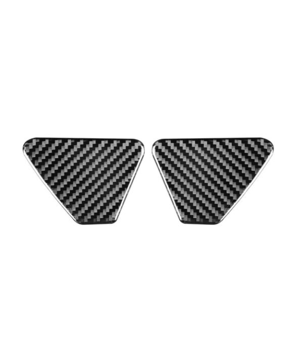 2 PCS / Set Carbon Fiber Car Inner Door Bowl Decorative Sticker for Volkswagen Scirocco 2009-2016,Left and Right Drive Universal