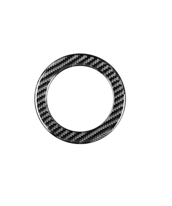 Carbon Fiber Car Steering Wheel Decorative Sticker for Toyota Old RAV4 2006-2013,Left and Right Drive Universal