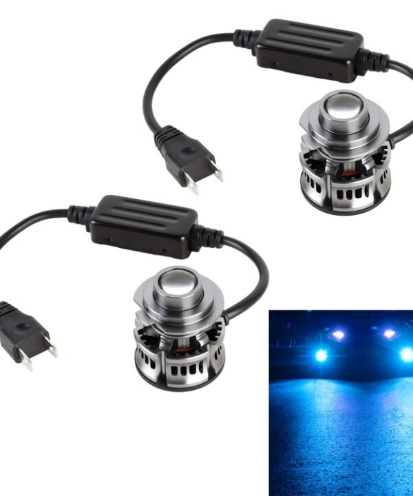 1 Pair H7 27W / DC12V Car Aluminum Alloy LED Headlight, H7 (Blue Light), H7 (Gold Light), H7 (Lime Green), H7 (White Light)