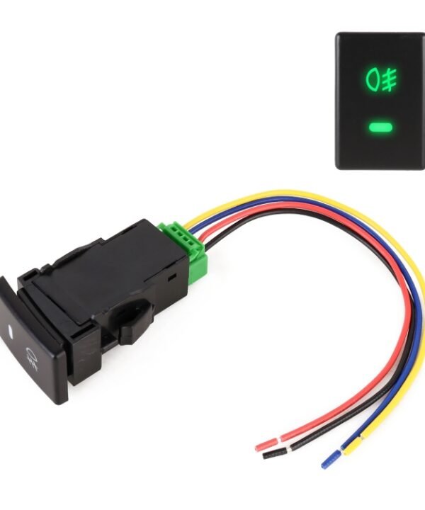 TS-16 Car Fog Light On-Off Button Switch with Cable for Isuzu mu-X