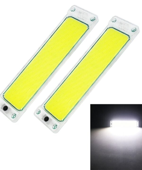 2 PCS ZS-3346 DC24V High Bright 105 COB Lamp Beads Car Dome Light Cabin Light Bar