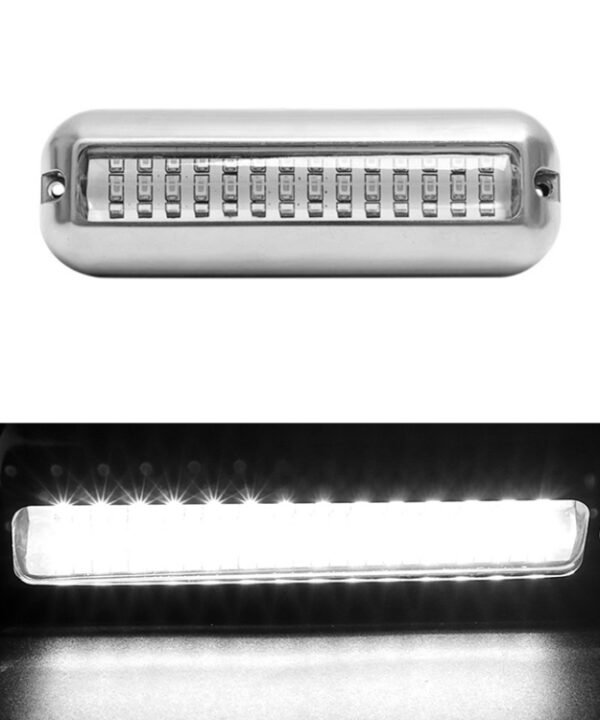 MK-042 Ship / Yacht 10-30V 42LEDs Waterproof Stainless Steel Underwater Light, Underwater Light (White Light), Underwater Light (Red Light), Underwater Light (Green Light), Underwater Light (Blue Light)
