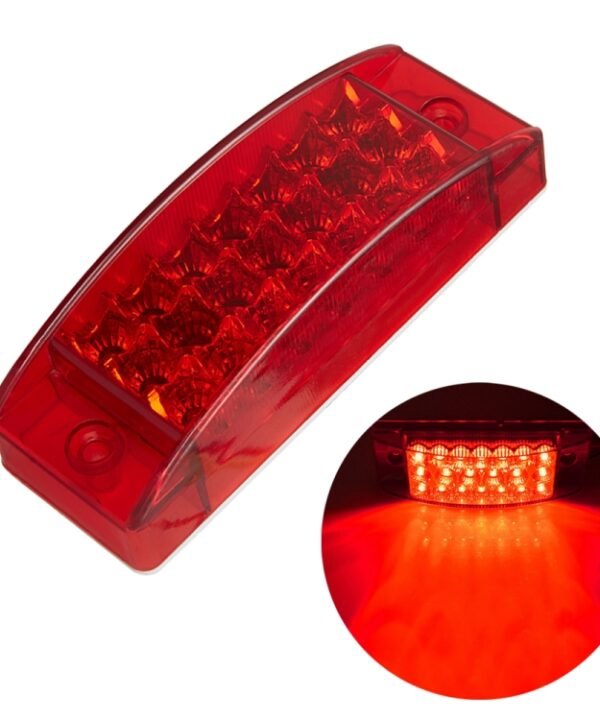 MK-142 DC12V-24V 21LEDs Car Tail Light Running Water Flashing Edge Light