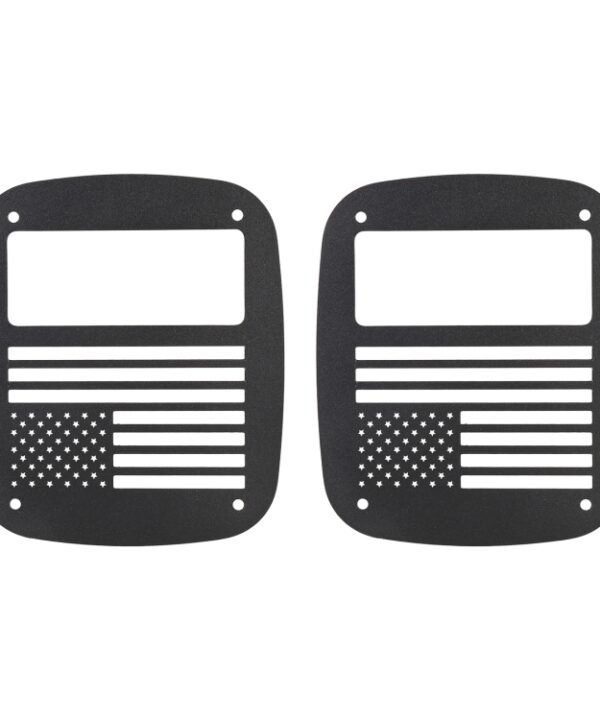P-018 Car Tail Light Trim Taillight Cover for Jeep Wrangler TJ 1997-2006