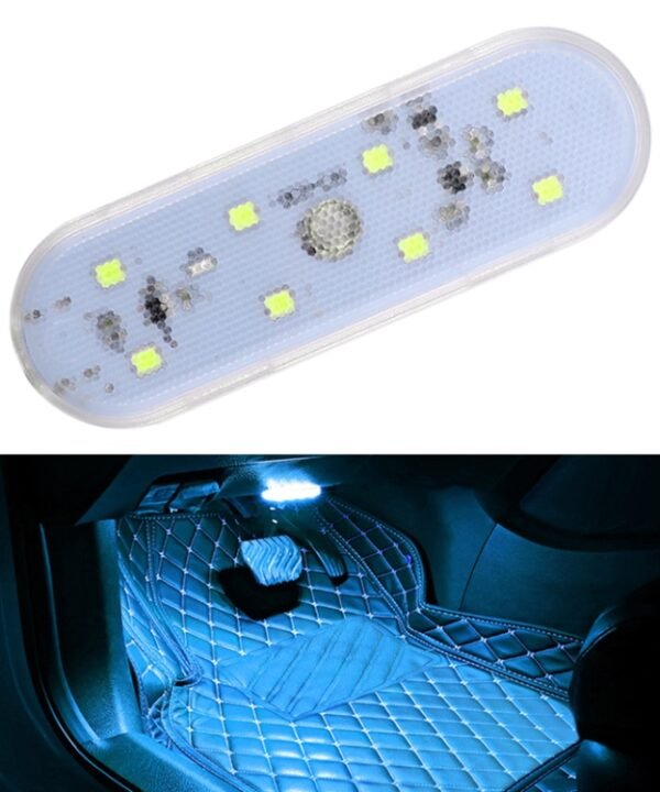 USB-C / Type-C Single Color Touch Switch Control Car Foot Ambient Light, Ice Blue Light, Pink Light, White Light
