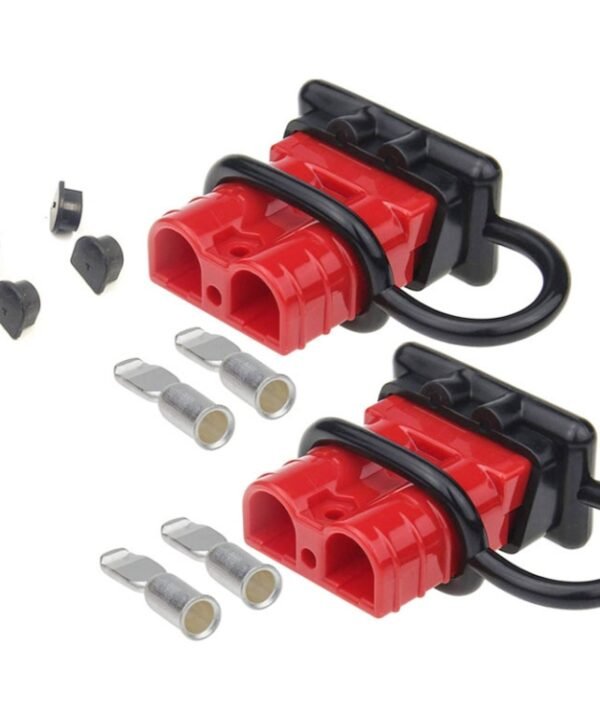 CP-0242-03 50A 600V Towing Winch Quick Connect Systems Wire Harness Plug with Dust Cover