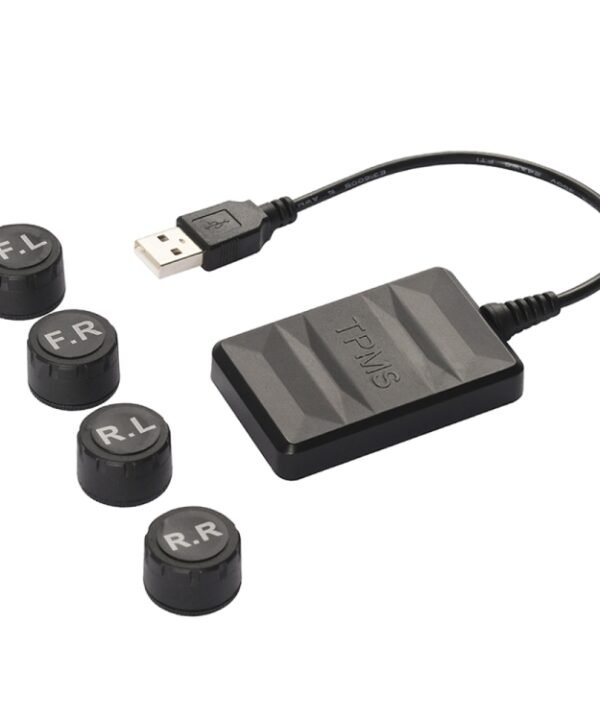 USB TPMS Tire Pressure Monitoring System Android with External Sensor for Car Radio DVD Player