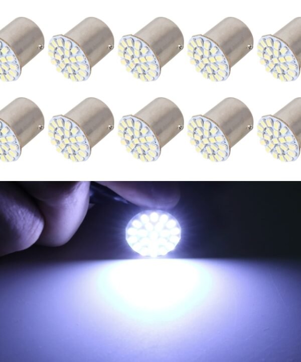 10pcs 1156 DC12V 1.2W Car Turn Signal Light