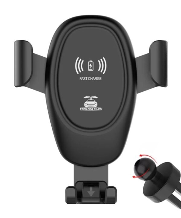 Car Wireless Charger Multifunctional Mobile Phone Wireless Charger Stand, Multifunctional Black, Multifunctional White