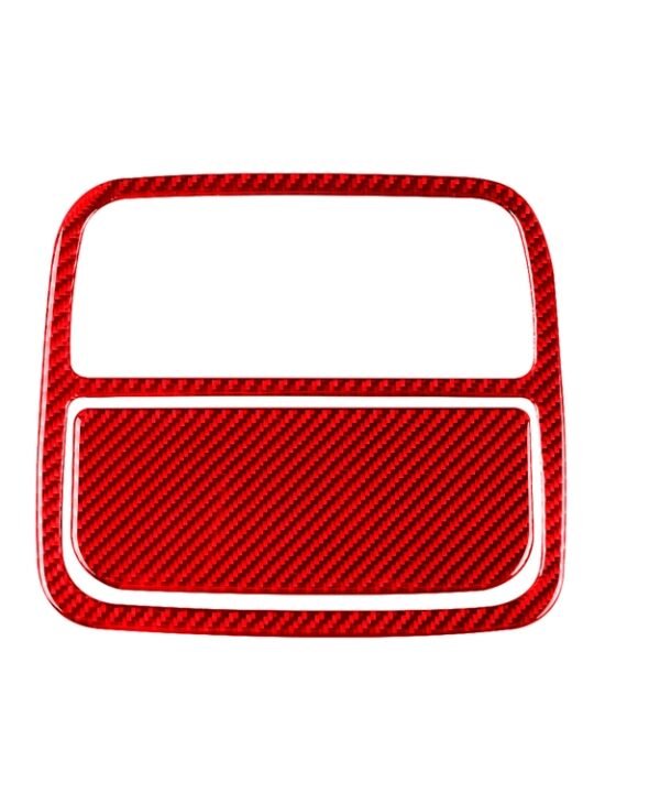 2 PCS Set  for Honda CRV 2007-2011 Carbon Fiber Car Front Reading Light Panel Decorative Sticker,Left and Right Drive Universal, Car Front Reading Light Panel
