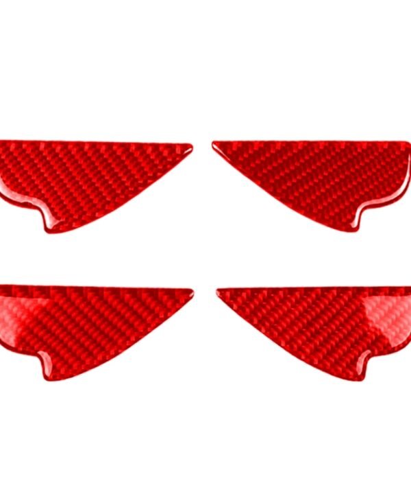 Car Carbon Fiber Inside Door Bowl Decorative Sticker for Mazda CX-5 2013-2018, Left and Right Drive, Inside Door Bowl
