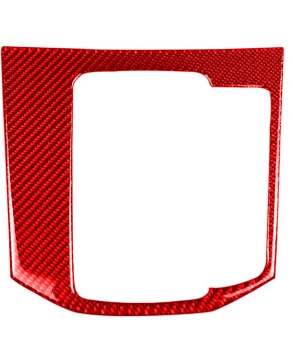 Car Carbon Fiber Gear Panel Decorative Sticker for Mazda CX-5 2017-2018, Right Drive, Gear Panel, Right Drive