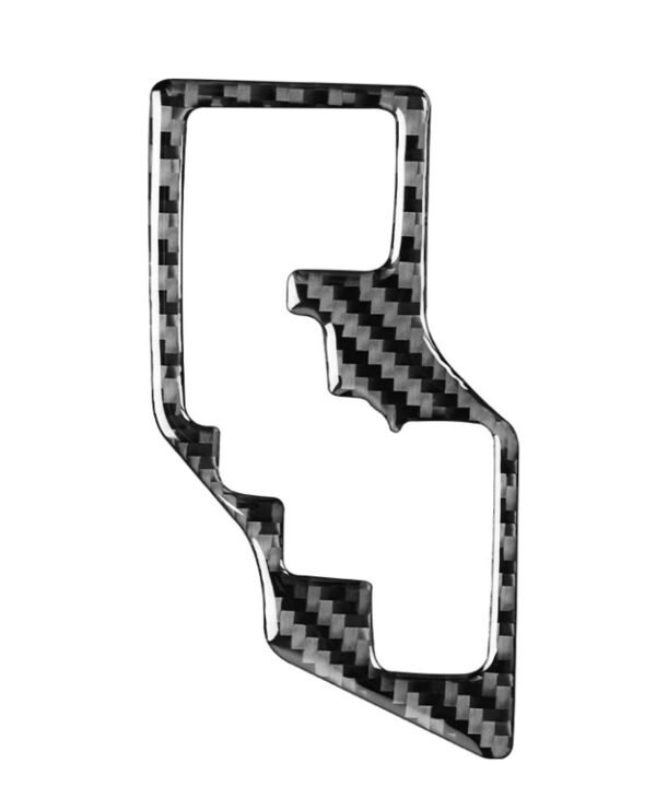 Car Carbon Fiber Gear Decorative Sticker for Toyota Corolla / Levin 2014-2018, Right Drive