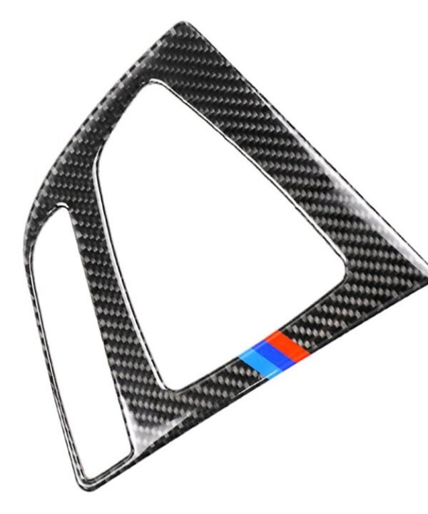 Three Color Carbon Fiber Car Gear Panel Decorative Sticker for BMW (F30) 2013-2017 / (F34) 2013-2017,Right Drive