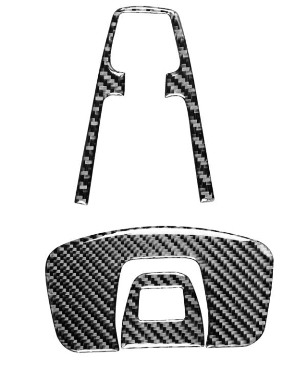 Car Carbon Fiber Reading Light A Decorative Sticker for Volvo XC90 2003-2014, Left and Right Drive Universal