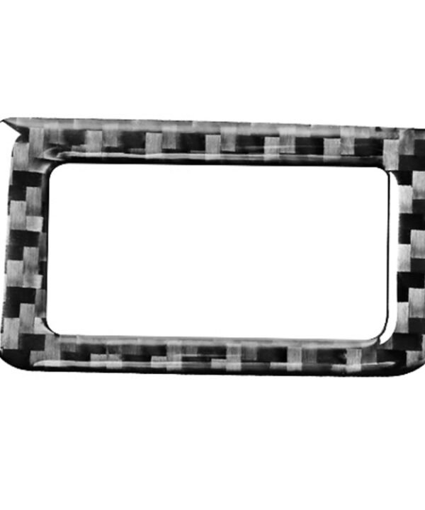 Car Carbon Fiber Trunk Switch Sticker for Audi A6L / A7 2019-, Left and Right Drive Universal
