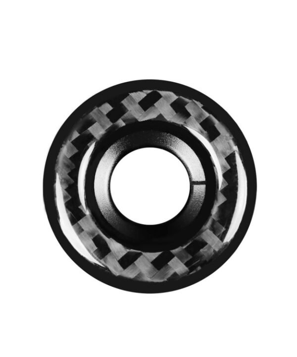 Car Carbon Fiber Ignition Ring Decorative Sticker for Volkswagen Beetle 2012-2019, Left and Right Drive Universal