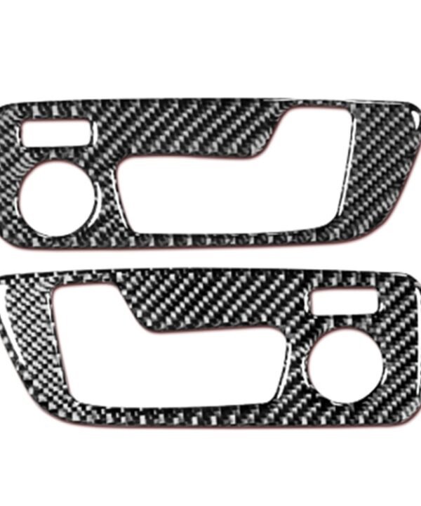 Car Carbon Fiber M High Performance Door Handle A Decorative Sticker for BMW G01 X3 2018-2020 / G02 X4 2019-2020, Left and Right Drive Universal