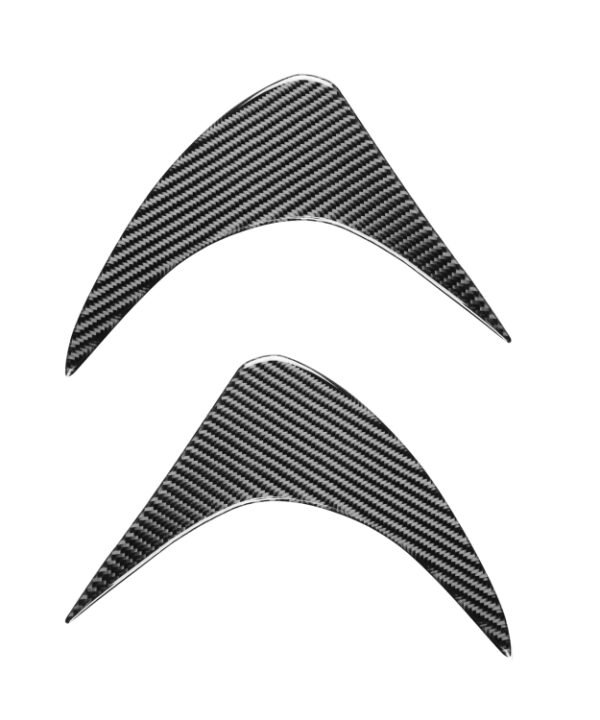2 PCS / Set Carbon Fiber Car Front Lamp Eyebrow Decorative Sticker for Toyota GT86 / Subaru BRZ 2012-2016, Drop Glue Version
