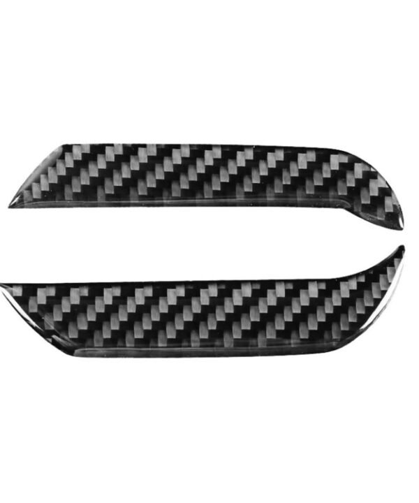 2 PCS / Set Carbon Fiber Car Instrument Both Sides Decorative Sticker for Toyota 4Runner 2010-2020