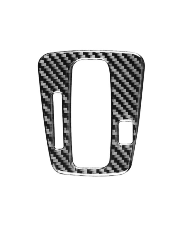 Carbon Fiber Car Gear Indicator Frame Decorative Sticker for Honda CRV 2007-2011,Left Drive