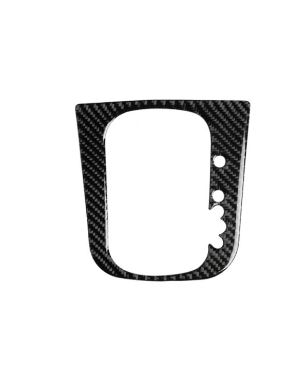Carbon Fiber Car Gear B Decorative Sticker for Volkswagen Golf 6 2008-2012, Right Driving
