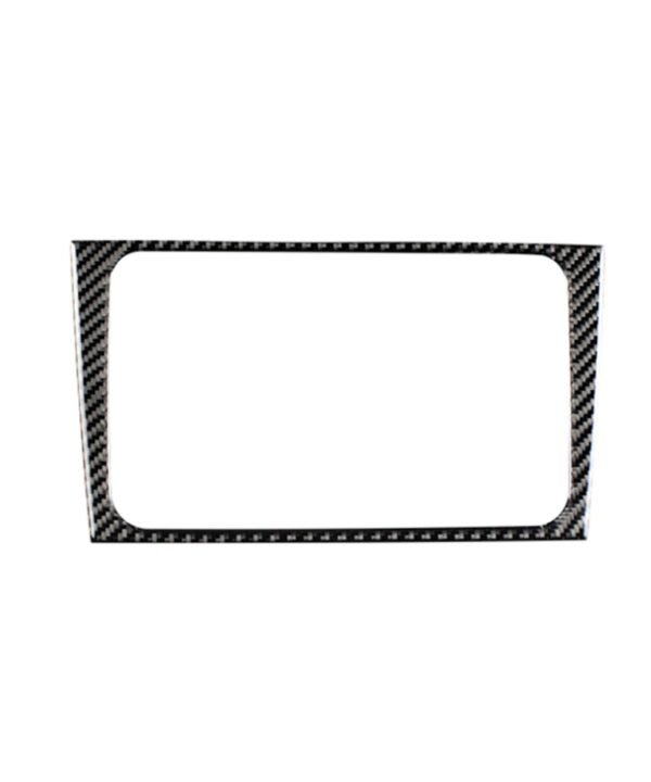 Carbon Fiber Car CD Panel Decorative Sticker for Volkswagen Golf 6 2008-2012