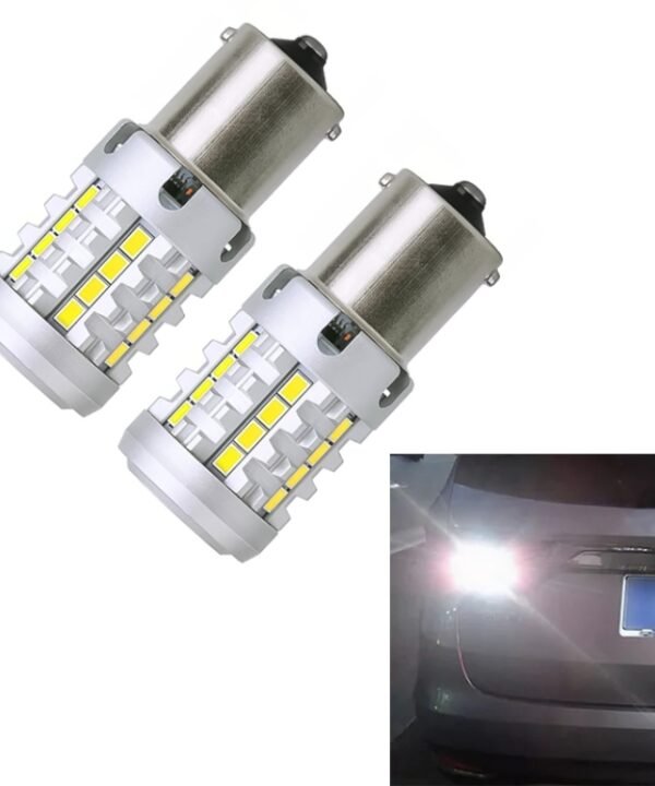 2pcs 1156 IC12-28V / 16.68W / 1.39A Car 3020EMC-26 Constant Current Wide Voltage Turn Signal Light, 1156 (White Light), 1156 (Yellow Light)