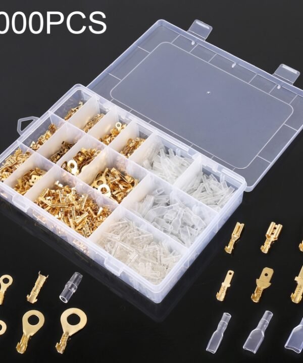 1000 in 1 Cable Spade Plug Connector DIY Terminal Connectors