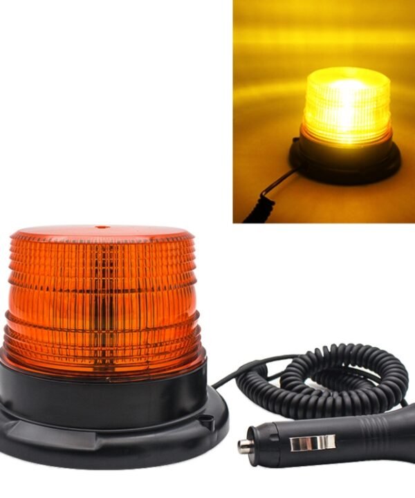 School Bus Engineering Vehicle Safety Warning Light Rear-end Collision Yellow Signal Lamp