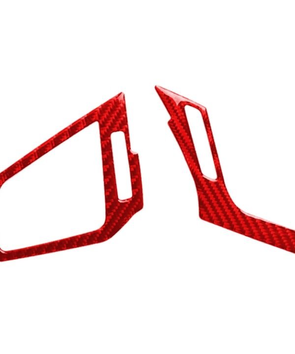 Car Carbon Fiber Left and Right Air Outlet Decorative Sticker for Honda Tenth Generation Civic 2016-2019, Right Drive, Air Outlet Right Drive