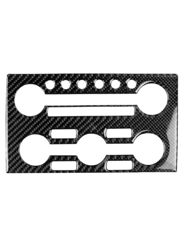 Car Carbon Fiber Instrument Control Panel Decorative Sticker for Nissan GTR R35 2008-2016, Right Drive