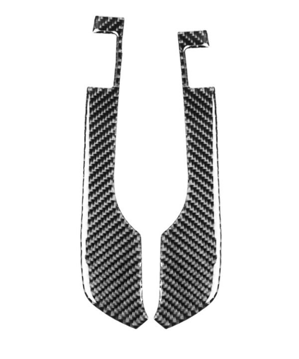 2 PCS Car Carbon Fiber Speedometer Decorative Sticker for Nissan GTR R35 2008-2016, Left and Right Drive Universal
