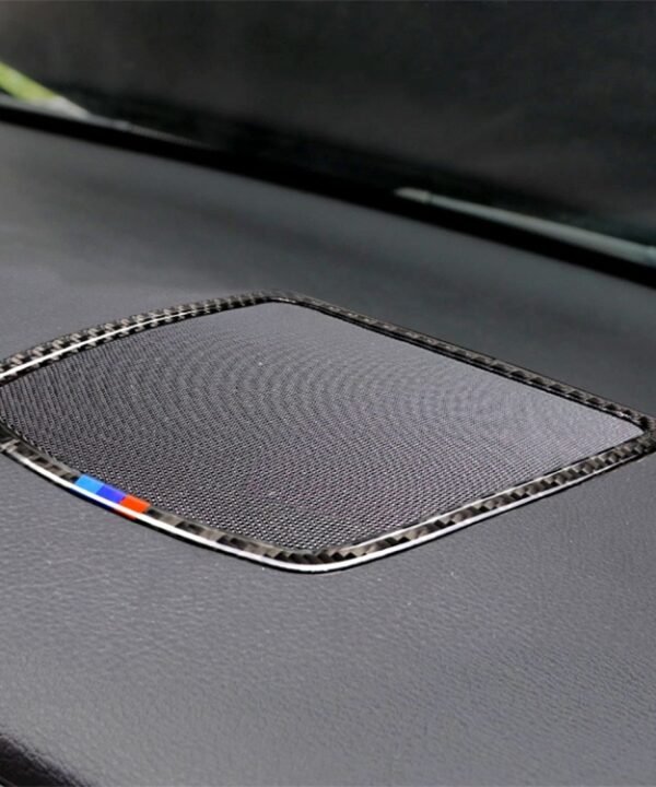 Carbon Fiber Car Instrument Big Horn Frame Decorative Sticker for BMW 5 Series GT F07 2010-2016, Instrument Big Horn Frame(Three Color), Instrument Big Horn Frame