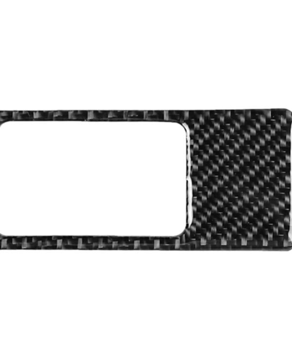 Car Carbon Fiber Headlight Panel Decorative Sticker for Mazda CX-5 2017-2018, Right Drive