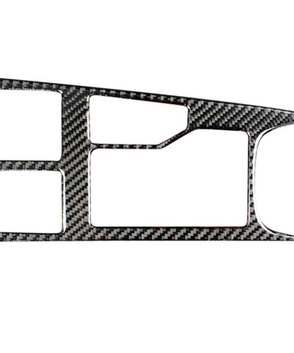 Car Carbon Fiber Gear Panel Decorative Sticker for Lexus RX300 / 270 / 200T / 450h 2016-2019, Right Drive